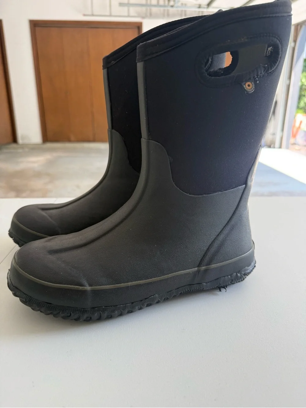 Bogs Kids Black Rain & Snow Boots